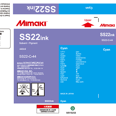Mimaki Tinte SS22