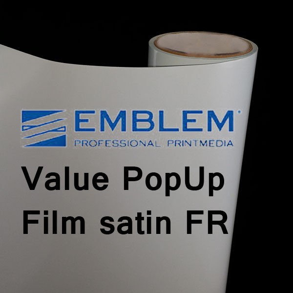 Value PopUp Film satin - FR