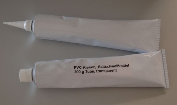 PVC Kleber transparent
